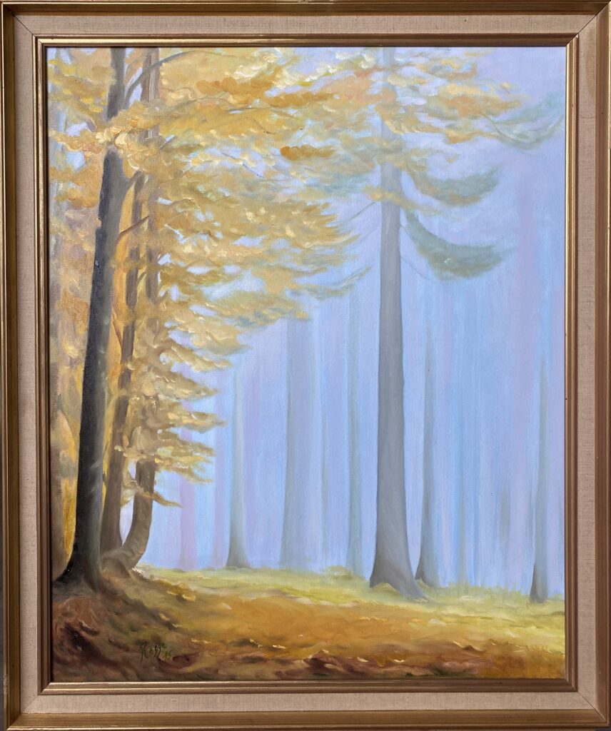 Brume en Forêt 73X60 2025