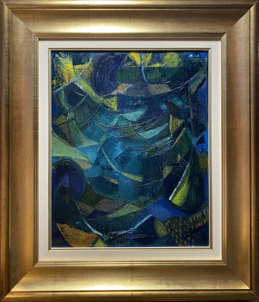 Abstraction en forêt 30X41 2025